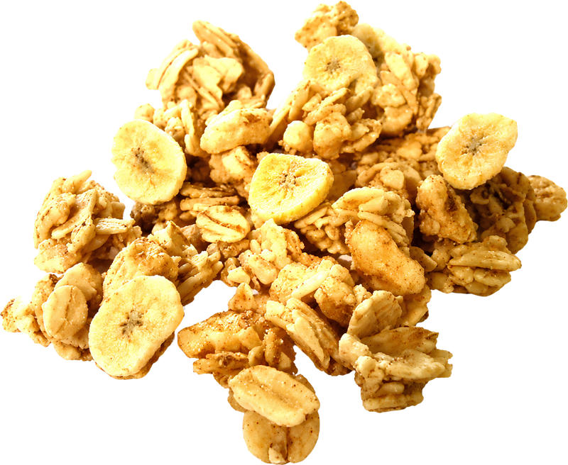 Granola banane